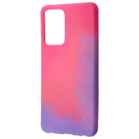 Чехол для смартфона Samsung Galaxy A52 WAVE/ Back/ TPU/ Фиолетовый Розовый