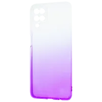 Чехол для смартфона Samsung Galaxy A12/ Galaxy M12 (A125) PRC/ Back/ TPU/ Белый Пурпурный