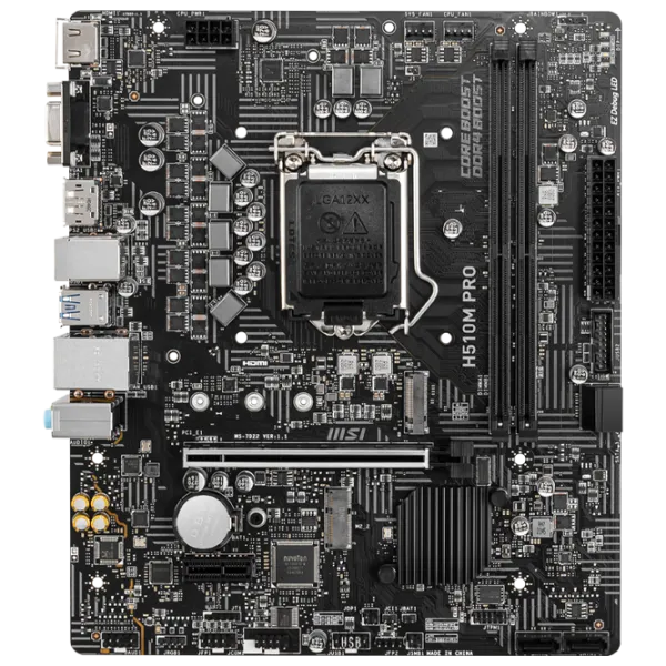 Материнская плата MSI H510M PRO mATX/ Intel H510 photo 1