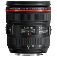 Obiectiv Canon EF 24-70 mm f/ 4.0L IS USM Black