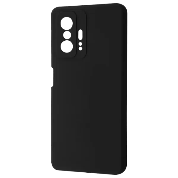 Husă pentru smartphone Xiaomi 11T/ 11T Pro WAVE/ Back/ TPU/ Currant Black photo 1