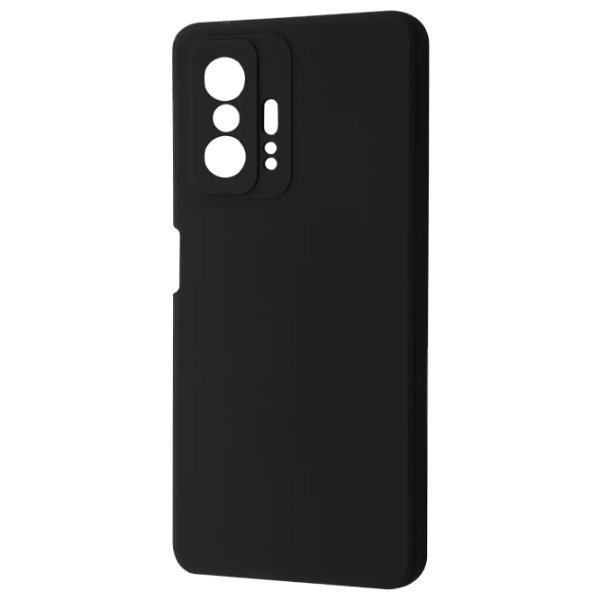 Husă pentru smartphone Xiaomi 11T/ 11T Pro WAVE/ Back/ TPU/ Currant Black photo 1