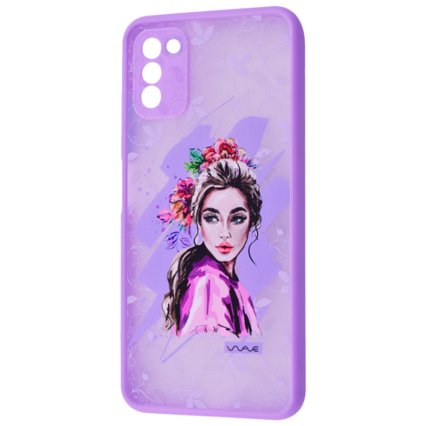 Чехол для смартфона Samsung Galaxy A03s (A037) WAVE/ Back/ TPU/ Пурпурный photo 1 Чехол для смартфона Samsung Galaxy A03s (A037) WAVE/ Back/ TPU/ Пурпурный photo 1