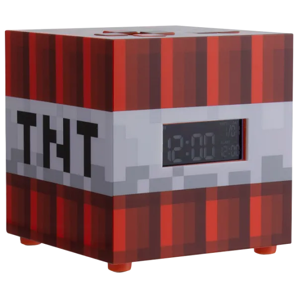 Будильник Paladone Minecraft TNT Alarm PP8007MCF Minecraft/ Красный photo 1