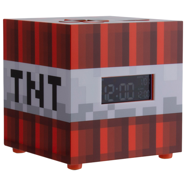 Будильник Paladone Minecraft TNT Alarm PP8007MCF Minecraft/ Красный photo 1