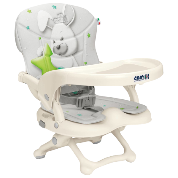 Стульчик для кормления CAM Smarty Pop (2600000073837) Бустер/ 6 месяцев/ Бежевый photo 1