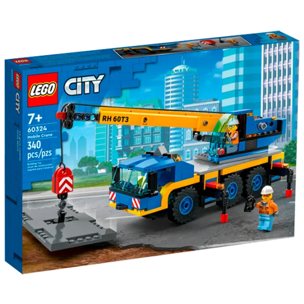 Детский конструктор LEGO Мобильный кран Кран/ Синий photo 1