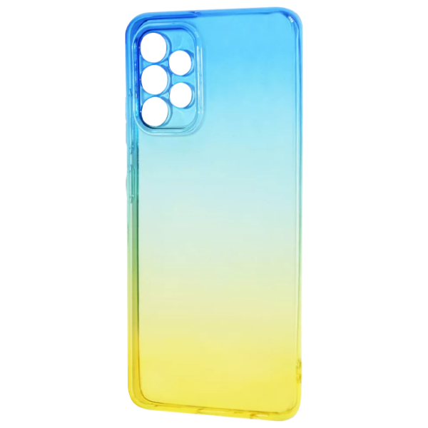Husă pentru smartphone Samsung Galaxy A52 PRC/ Back/ TPU/ Yellow/ Blue photo 1 Husă pentru smartphone Samsung Galaxy A52 PRC/ Back/ TPU/ Yellow/ Blue photo 1