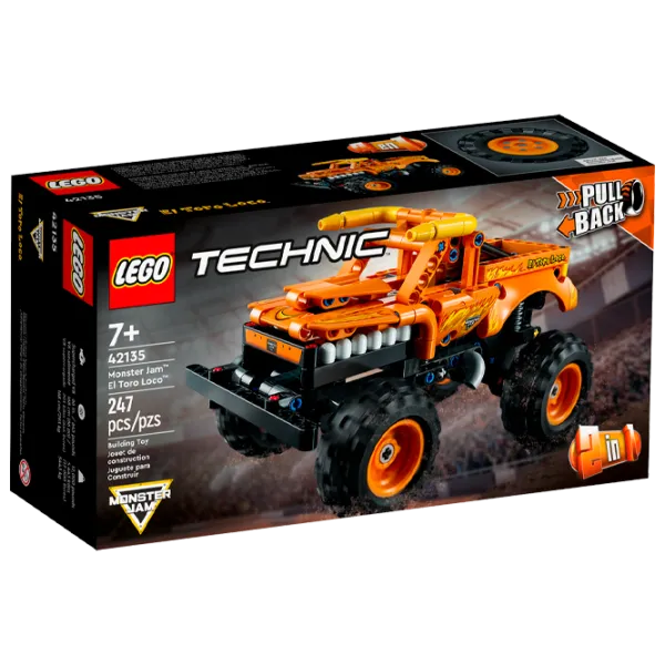 Детский конструктор LEGO Monster Jam El Toro Loco Автомобиль/ Оранжевый photo 1