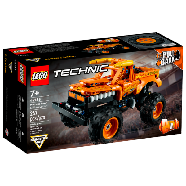 Детский конструктор LEGO Monster Jam El Toro Loco Автомобиль/ Оранжевый photo 1