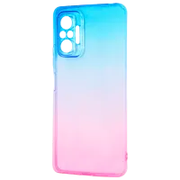 Чехол для смартфона Xiaomi Redmi Note 10 Pro WAVE/ Back/ TPU/ Синий/ Розовый