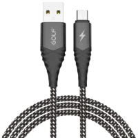 Cablu pentru telefon GC-67 Golf USB Type-A + microUSB 1 m/ Black