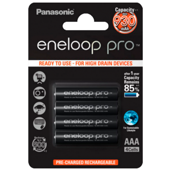Baterie Panasonic Lithium AAA 1.2 V/ 4 buc. photo 1