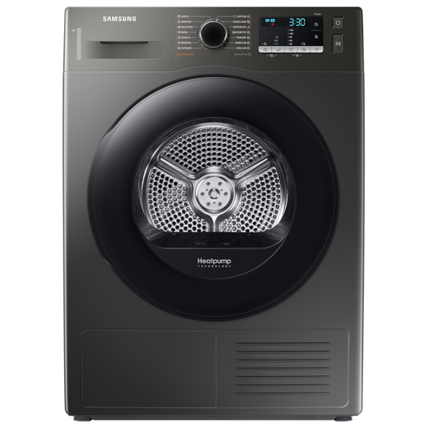 Сушильная машина Samsung DV90TA040AX/ LE 9 кг/ Нержавеющая сталь photo 1