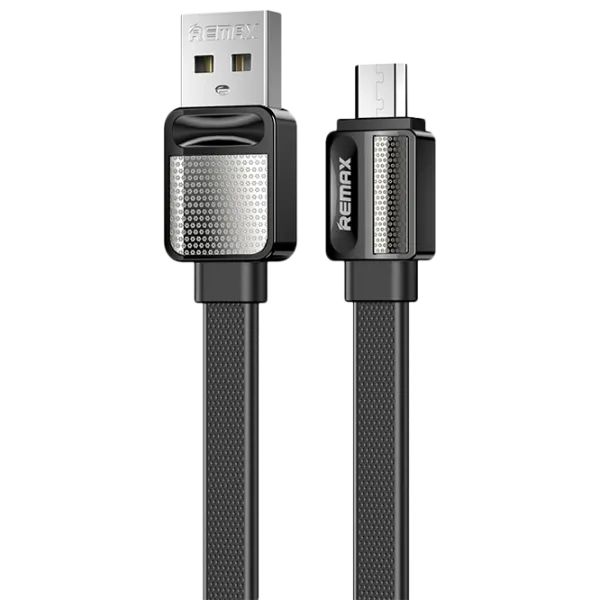 Кабель для телефона RC-044m Remax USB Type-A + microUSB 1 м/ Черный photo 1
