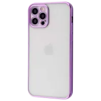 Чехол для смартфона Apple iPhone 13 Pro Max WAVE/ Back/ Полиуретан/ Стекло/ Синий Пурпурный