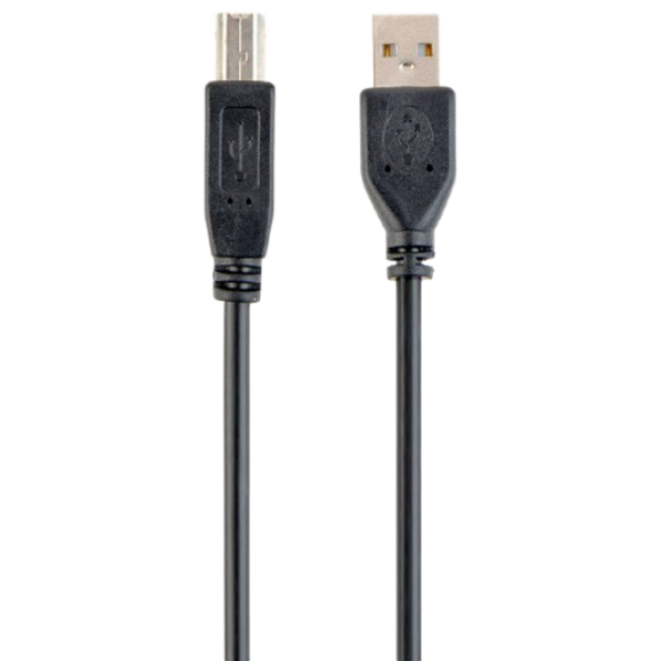 Cablu de date Cablexpert USB Type-A + USB Type-B 5 m/ Black photo 1