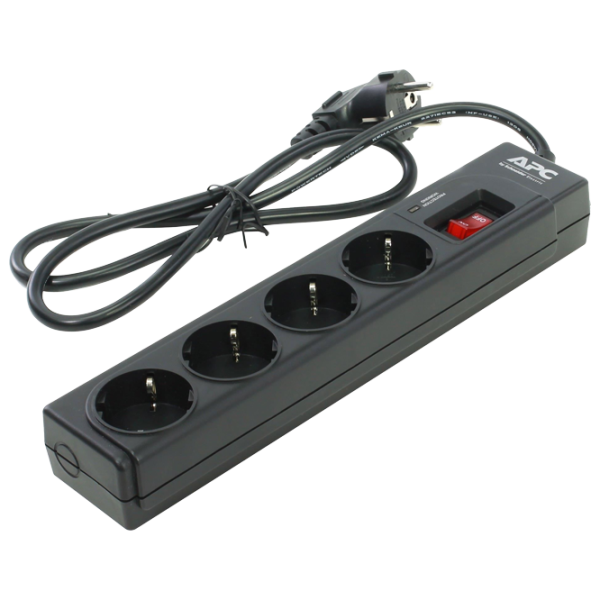 Prelungitor APC P43B-RS Essential 1 m Black photo 1