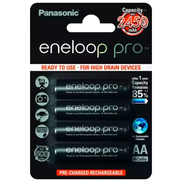 Батарейка Panasonic Lithium AA 1.2 В/ 4 шт. photo 1