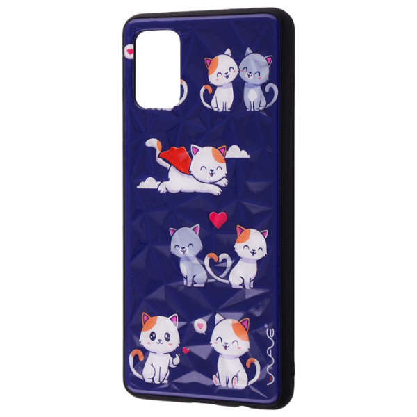 Чехол для смартфона Samsung Galaxy A32 WAVE/ Back/ TPU/ PC/ Midnight Синий photo 1