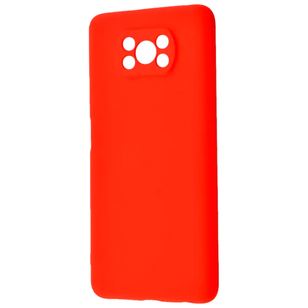 Husă pentru smartphone Poco X3/ X3 Pro WAVE/ Back/ TPU/ Red photo 1 Husă pentru smartphone Poco X3/ X3 Pro WAVE/ Back/ TPU/ Red photo 1