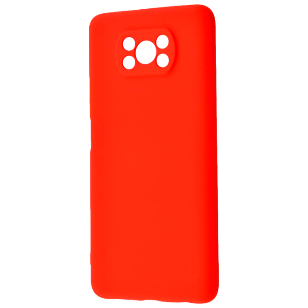 Husă pentru smartphone Poco X3/ X3 Pro WAVE/ Back/ TPU/ Red photo 1 Husă pentru smartphone Poco X3/ X3 Pro WAVE/ Back/ TPU/ Red photo 1
