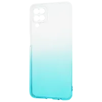 Чехол для смартфона Samsung Galaxy A12/ Galaxy M12 PRC/ Back/ TPU/ Белый Синий
