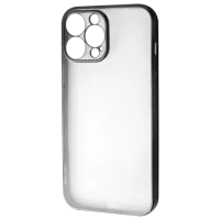 Чехол для смартфона Apple iPhone 13 Pro Max SULADA/ Back/ TPU/ Прозрачный Черный