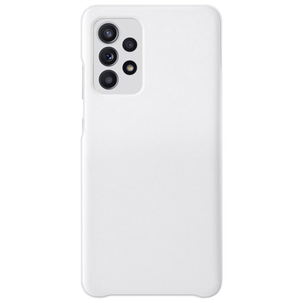 Husă pentru smartphone Samsung Galaxy A52 Samsung/ Flip Cover View/ Poliuretan/ Policarbonat/ White photo 1