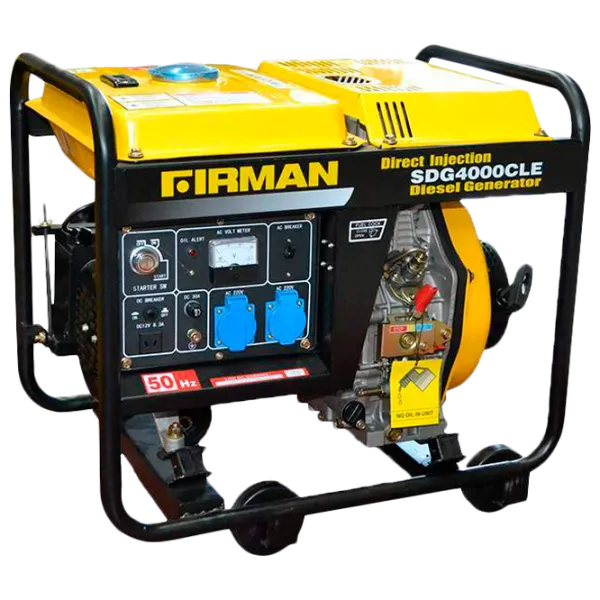 Generator de curent Firman SDG 4000 CL 220 V Motorină/ 2.8 kW photo 1 Generator de curent Firman SDG 4000 CL 220 V Motorină/ 2.8 kW photo 1
