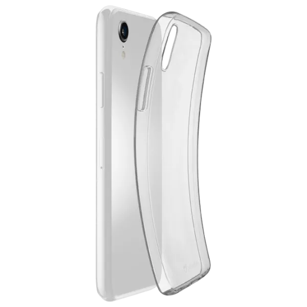 Husă pentru smartphone Apple iPhone XR Cellularline/ Back/ TPU/ Transparent photo 1