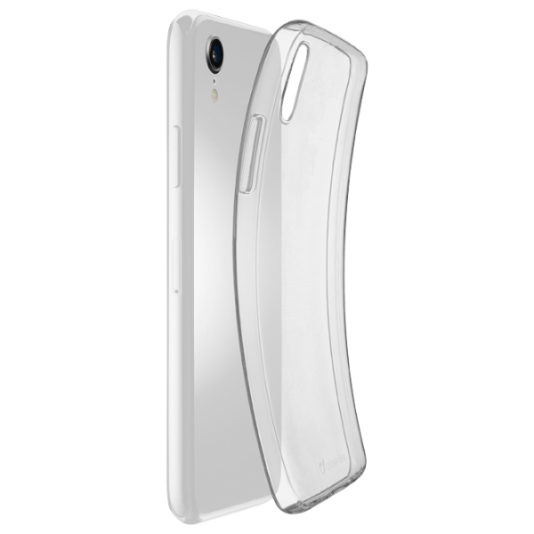 Husă pentru smartphone Apple iPhone XR Cellularline/ Back/ TPU/ Transparent photo 1