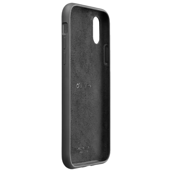 Husă pentru smartphone Apple iPhone XS Cellularline/ Back/ TPU/ Black photo 1