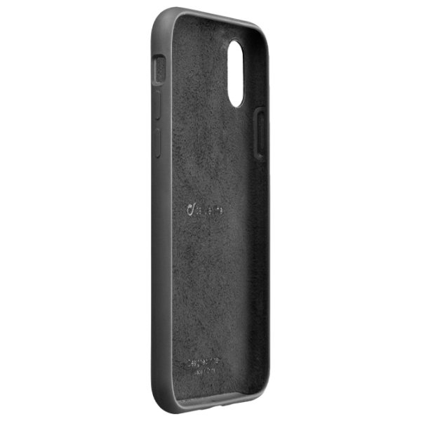 Husă pentru smartphone Apple iPhone XS Cellularline/ Back/ TPU/ Black photo 1