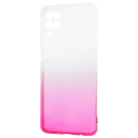 Чехол для смартфона Samsung Galaxy A12/ Galaxy M12 (A125) PRC/ Back/ TPU/ Белый Розовый