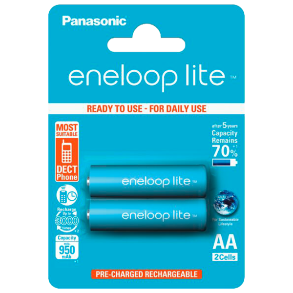 Baterie Panasonic Lithium 1.2 V/ 2 buc. photo 1
