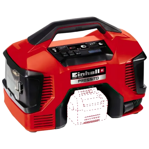Compresor auto Einhell 6 in 1 Pressito 11 Bar Pxc Solo (40.204.60) 21 l/ min/ 11 bar photo 1