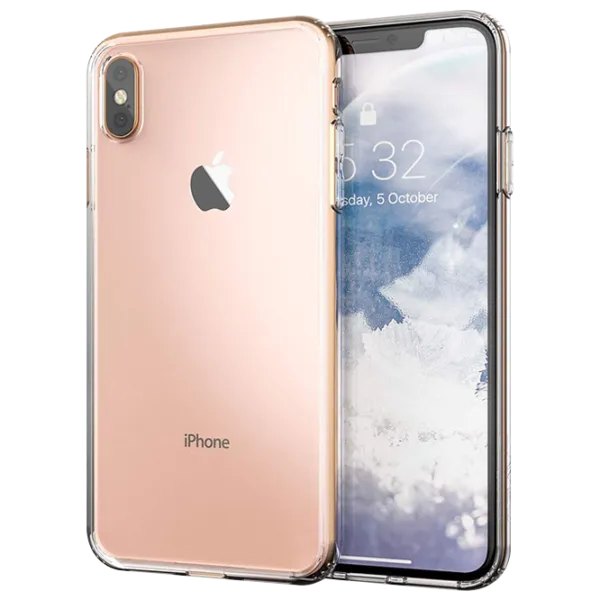 Husă pentru smartphone Apple iPhone XS Max CRAVE/ Back/ TPU/ Transparent photo 1