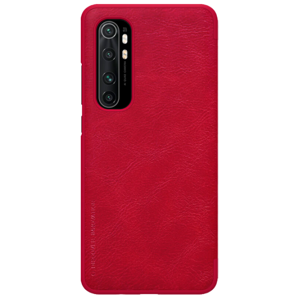 Чехол для смартфона Xiaomi Mi Note 10 Lite Nillkin/ Flip Cover/ Leather/ TPU/ Красный photo 1 Чехол для смартфона Xiaomi Mi Note 10 Lite Nillkin/ Flip Cover/ Leather/ TPU/ Красный photo 1