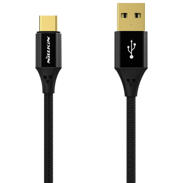 Cablu pentru telefon Speed Nillkin USB Type-A + USB Type-C 1 m/ Black photo 1