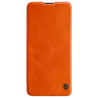 Husă pentru smartphone Samsung Galaxy A41 Nillkin/ Flip Cover/ Leather/ TPU/ Brown