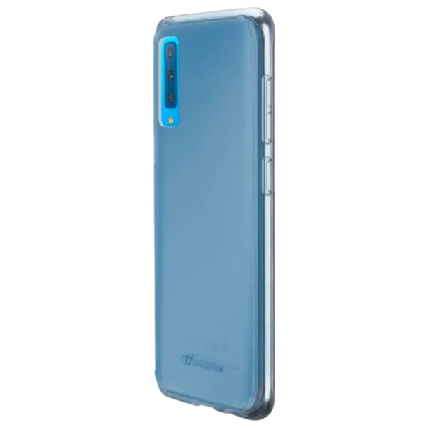 Husă pentru smartphone Samsung Galaxy A7 (2018) Cellularline/ Back/ TPU/ Transparent photo 1
