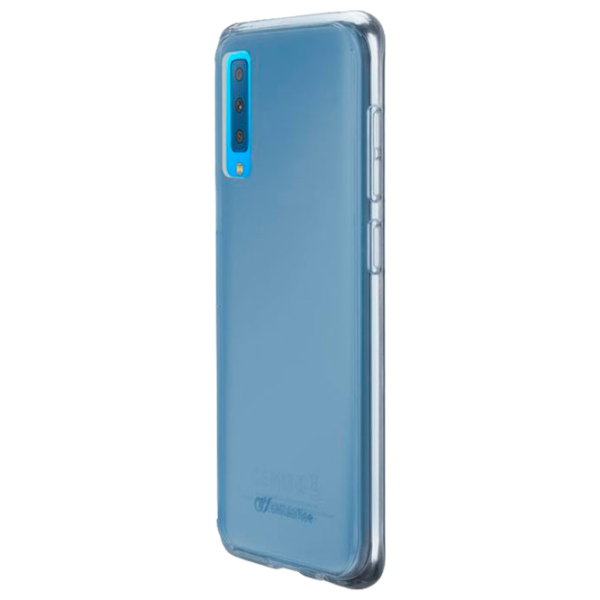 Husă pentru smartphone Samsung Galaxy A7 (2018) Cellularline/ Back/ TPU/ Transparent photo 1