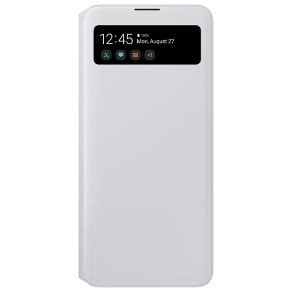Чехол для смартфона Samsung Galaxy A71 Samsung/ Flip Wallet/ PP/ Белый photo 1 Чехол для смартфона Samsung Galaxy A71 Samsung/ Flip Wallet/ PP/ Белый photo 1