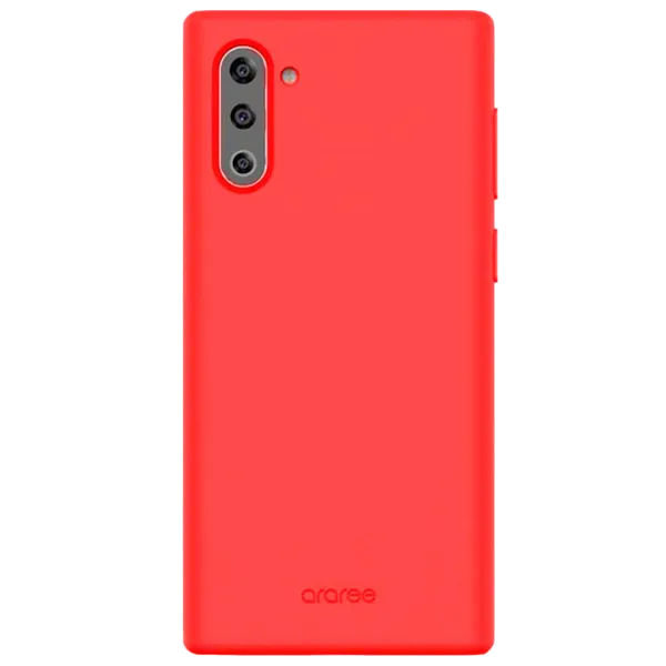 Чехол для смартфона Samsung Galaxy Note 10 Araree/ Back/ Силикон/ Красный photo 1