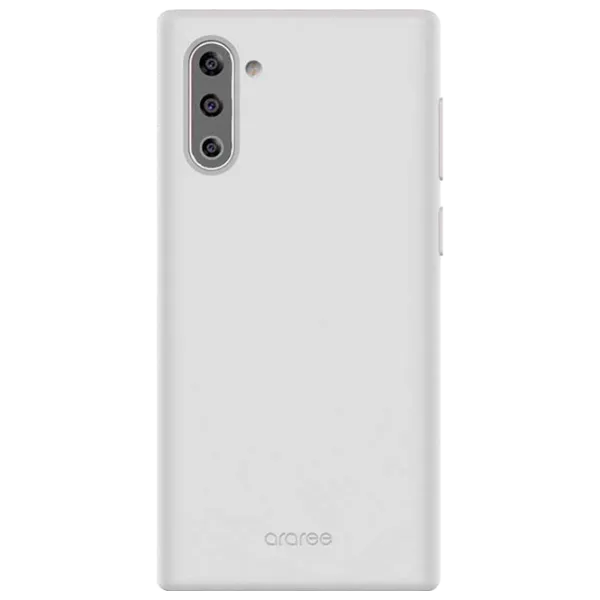 Чехол для смартфона Samsung Galaxy Note 10 Araree/ Back/ Силикон/ Белый photo 1 Чехол для смартфона Samsung Galaxy Note 10 Araree/ Back/ Силикон/ Белый photo 1