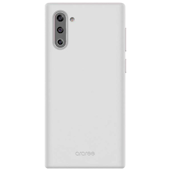 Чехол для смартфона Samsung Galaxy Note 10 Araree/ Back/ Силикон/ Белый photo 1 Чехол для смартфона Samsung Galaxy Note 10 Araree/ Back/ Силикон/ Белый photo 1