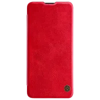 Husă pentru smartphone Samsung Galaxy A41 Nillkin/ Flip Cover/ Leather/ TPU/ Red