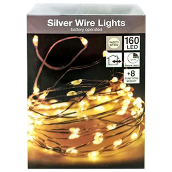Гирлянды LED Christmas 39766 Нить/ Тёплый белый photo 1