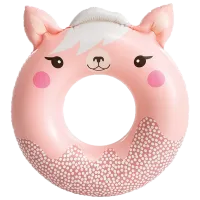 Надувной круг Intex 59266 Винил/ Разноцветный